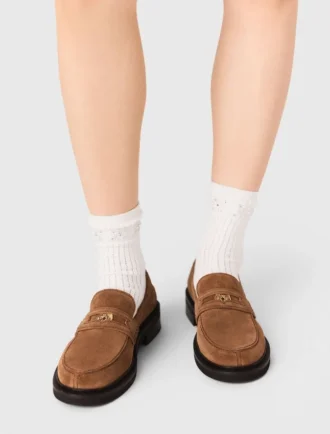 Mocassins en daim