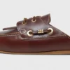 Mules bateau en cuir Mules bateau en cuir