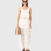 Pantalon au crochet avec miroirs Pantalon au crochet avec miroirs