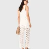 Pantalon au crochet avec miroirs Pantalon au crochet avec miroirs