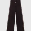 Pantalon avec bande en strass Pantalon avec bande en strass