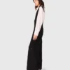 Pantalon brodé avec bretelles Pantalon brodé avec bretelles