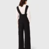 Pantalon brodé avec bretelles Pantalon brodé avec bretelles