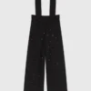 Pantalon brodé avec bretelles Pantalon brodé avec bretelles