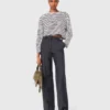 Pantalon de costume avec détail chaîne