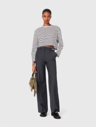 Pantalon de costume avec détail chaîne