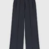 Pantalon de costume avec détail chaîne