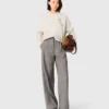 Pantalon de costume à carreaux