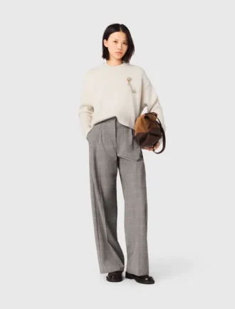 Pantalon de costume à carreaux