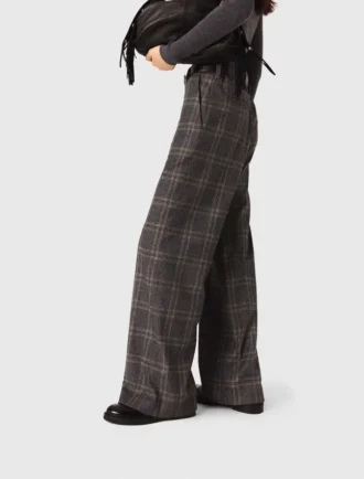 Pantalon de costume à carreaux