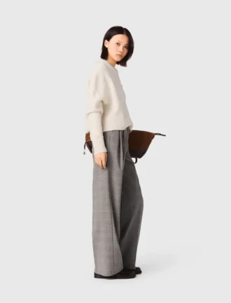 Pantalon de costume à carreaux