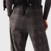 Pantalon de costume à carreaux