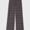 Pantalon de costume à carreaux