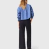 Pantalon de costume à jambes larges