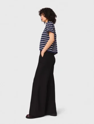 Pantalon de costume à plis creux