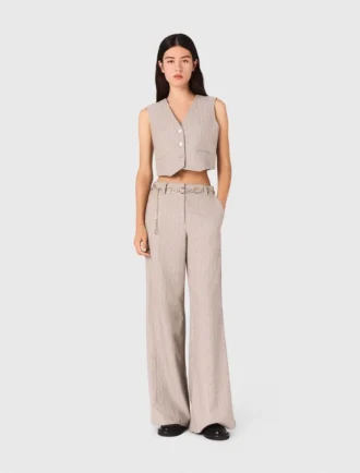 Pantalon de costume à strass