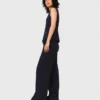 Pantalon droit en tweed