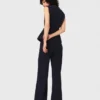 Pantalon droit en tweed