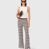 Pantalon en crochet zigzag Pantalon en crochet zigzag