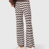 Pantalon en crochet zigzag Pantalon en crochet zigzag