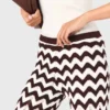 Pantalon en crochet zigzag Pantalon en crochet zigzag