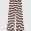 Pantalon en crochet zigzag Pantalon en crochet zigzag