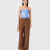 Pantalon en mélange de lin Pantalon en mélange de lin