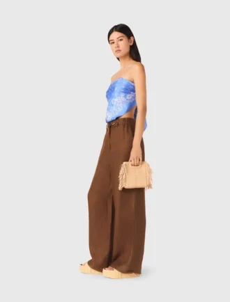 Pantalon en mélange de lin Pantalon en mélange de lin