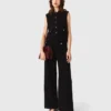 Pantalon en tweed