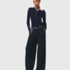 Pantalon en tweed