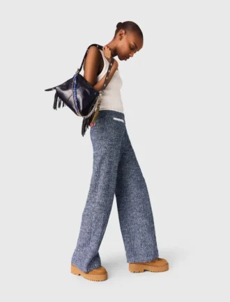 Pantalon en tweed