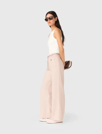 Pantalon en tweed