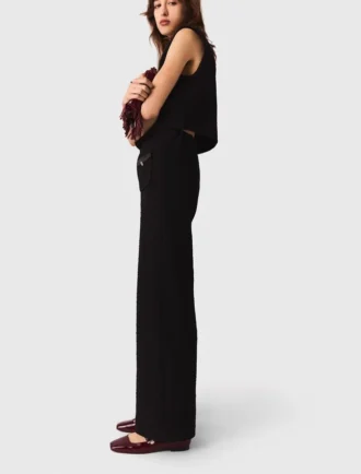 Pantalon en tweed