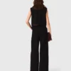 Pantalon en tweed