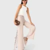 Pantalon en tweed