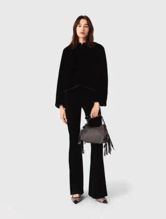 Pantalon en velours stretch