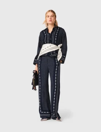 Pantalon imprimé bandana Pantalon imprimé bandana