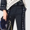 Pantalon imprimé bandana