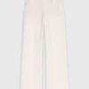 Pantalon large effet tweed Pantalon large effet tweed