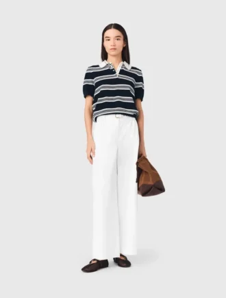 Pantalon large en coton Pantalon large en coton