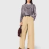 Pantalon large en coton Pantalon large en coton