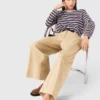 Pantalon large en coton Pantalon large en coton