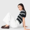 Pantalon large en coton Pantalon large en coton