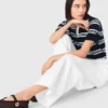 Pantalon large en coton Pantalon large en coton