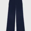 Pantalon marin en mélange de lin