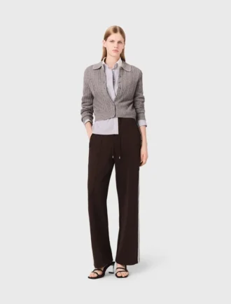 Pantalon à rayures droites