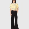 Pantalon évasé