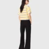 Pantalon évasé