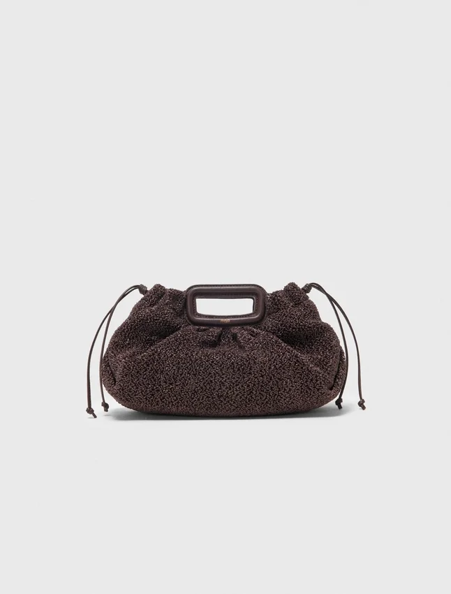 Pochette Mipli effet bouclé Pochette Mipli effet bouclé