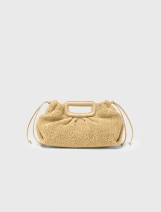 Pochette Mipli effet bouclé